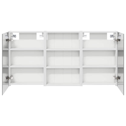 Bathroom Cabinet Set 3 pcs 120 x 10.5 x 60.5 cm Engineered wood