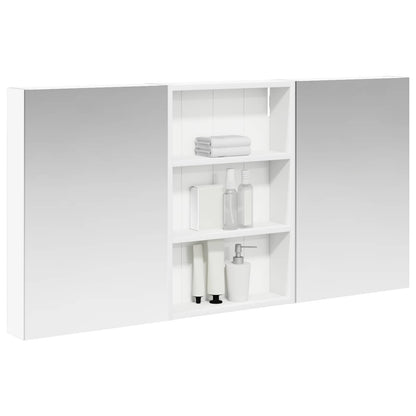 Bathroom Cabinet Set 3 pcs 120 x 10.5 x 60.5 cm Engineered wood