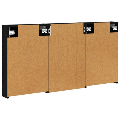 Bathroom Cabinet Set 3 pcs 120 x 10.5 x 60.5 cm Engineered wood