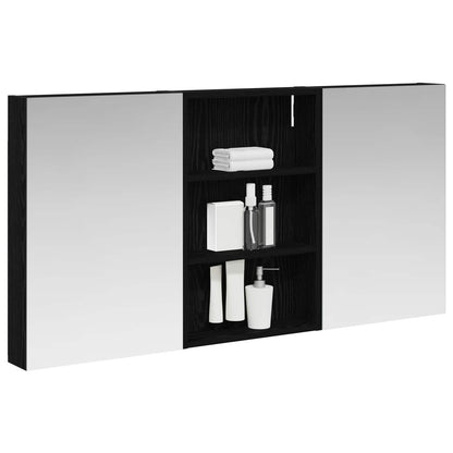 Bathroom Cabinet Set 3 pcs 120 x 10.5 x 60.5 cm Engineered wood