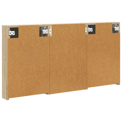 Bathroom Cabinet Set 3 pcs 120 x 10.5 x 60.5 cm Engineered wood