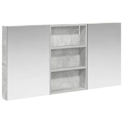 Bathroom Cabinet Set 3 pcs 120 x 10.5 x 60.5 cm Engineered wood