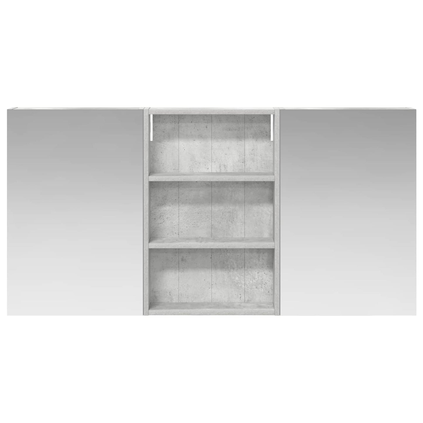 Bathroom Cabinet Set 3 pcs 120 x 10.5 x 60.5 cm Engineered wood