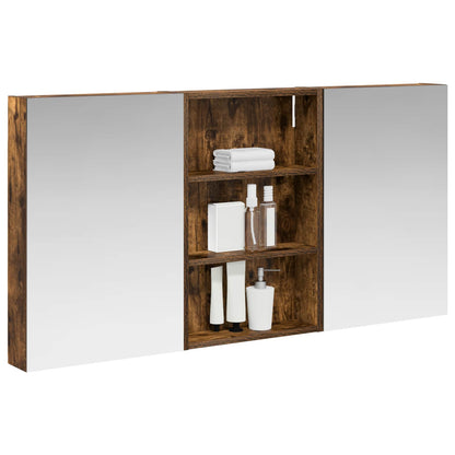 Bathroom Cabinet Set 3 pcs 120 x 10.5 x 60.5 cm Engineered wood