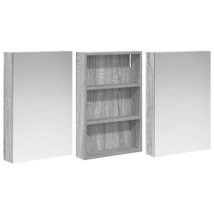 Bathroom Cabinet Set 3 pcs 120 x 10.5 x 60.5 cm Engineered wood
