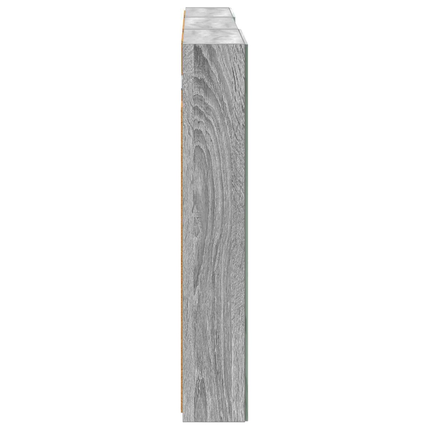 Bathroom Cabinet Set 3 pcs 120 x 10.5 x 60.5 cm Engineered wood