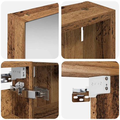 Bathroom Cabinet Set 3 pcs 120 x 10.5 x 60.5 cm Engineered wood