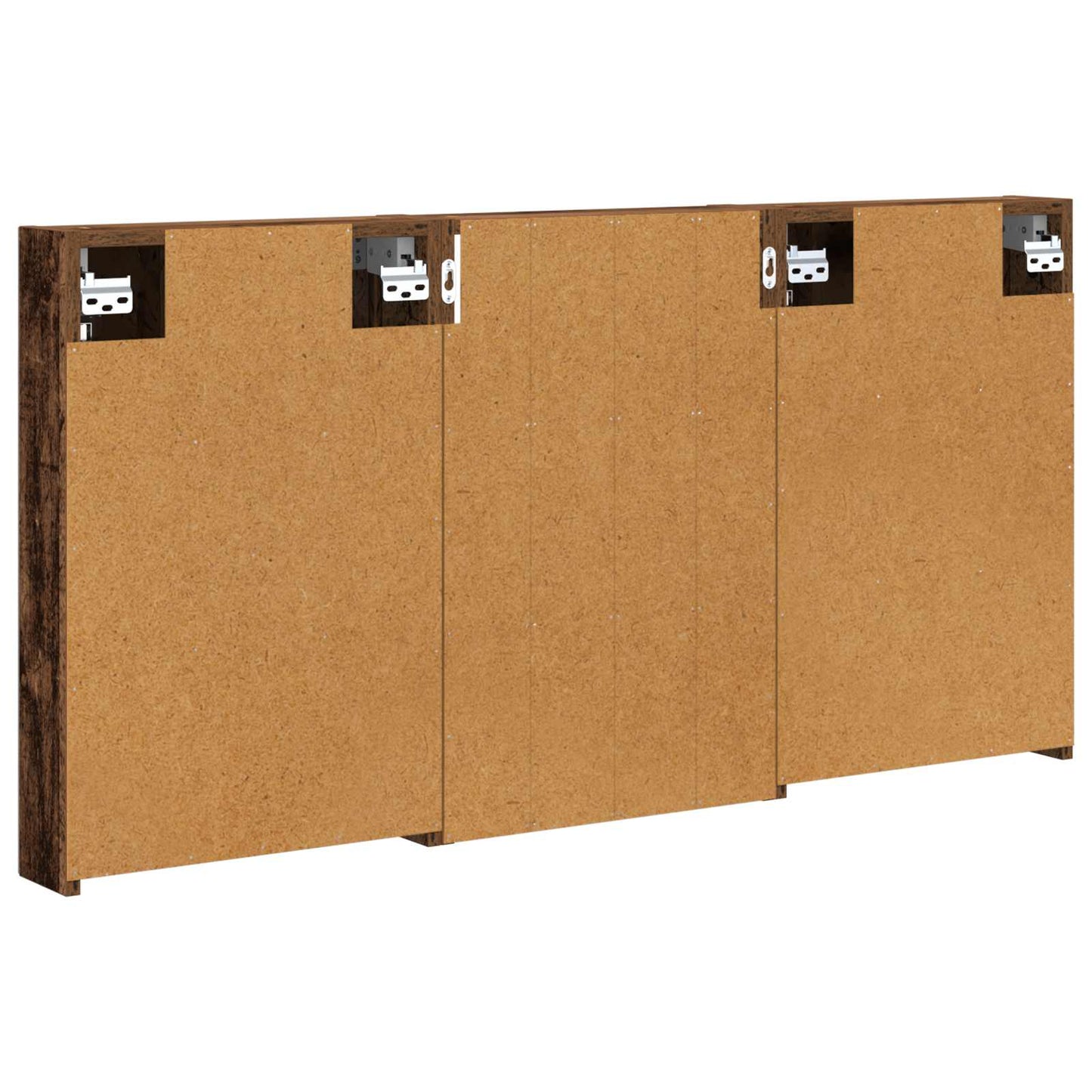 Bathroom Cabinet Set 3 pcs 120 x 10.5 x 60.5 cm Engineered wood