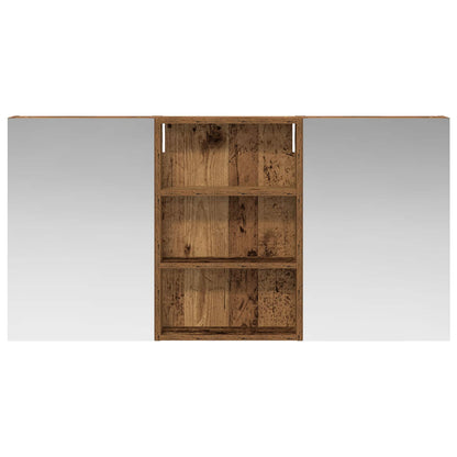 Bathroom Cabinet Set 3 pcs 120 x 10.5 x 60.5 cm Engineered wood
