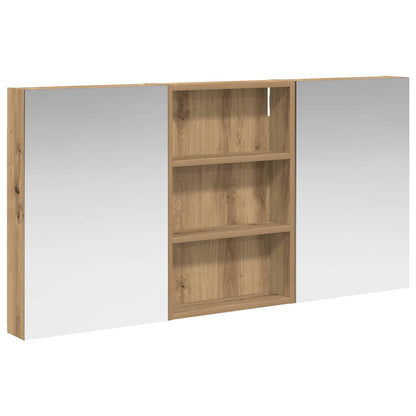 Bathroom Cabinet Set 3 pcs 120 x 10.5 x 60.5 cm Engineered wood