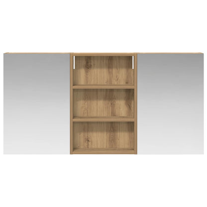 Bathroom Cabinet Set 3 pcs 120 x 10.5 x 60.5 cm Engineered wood