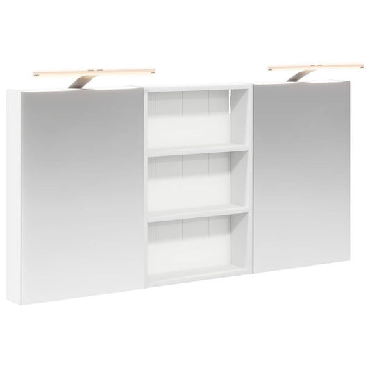 Bathroom Cabinet Set 3 pcs 120 x 10.5 x 60.5 cm Engineered wood