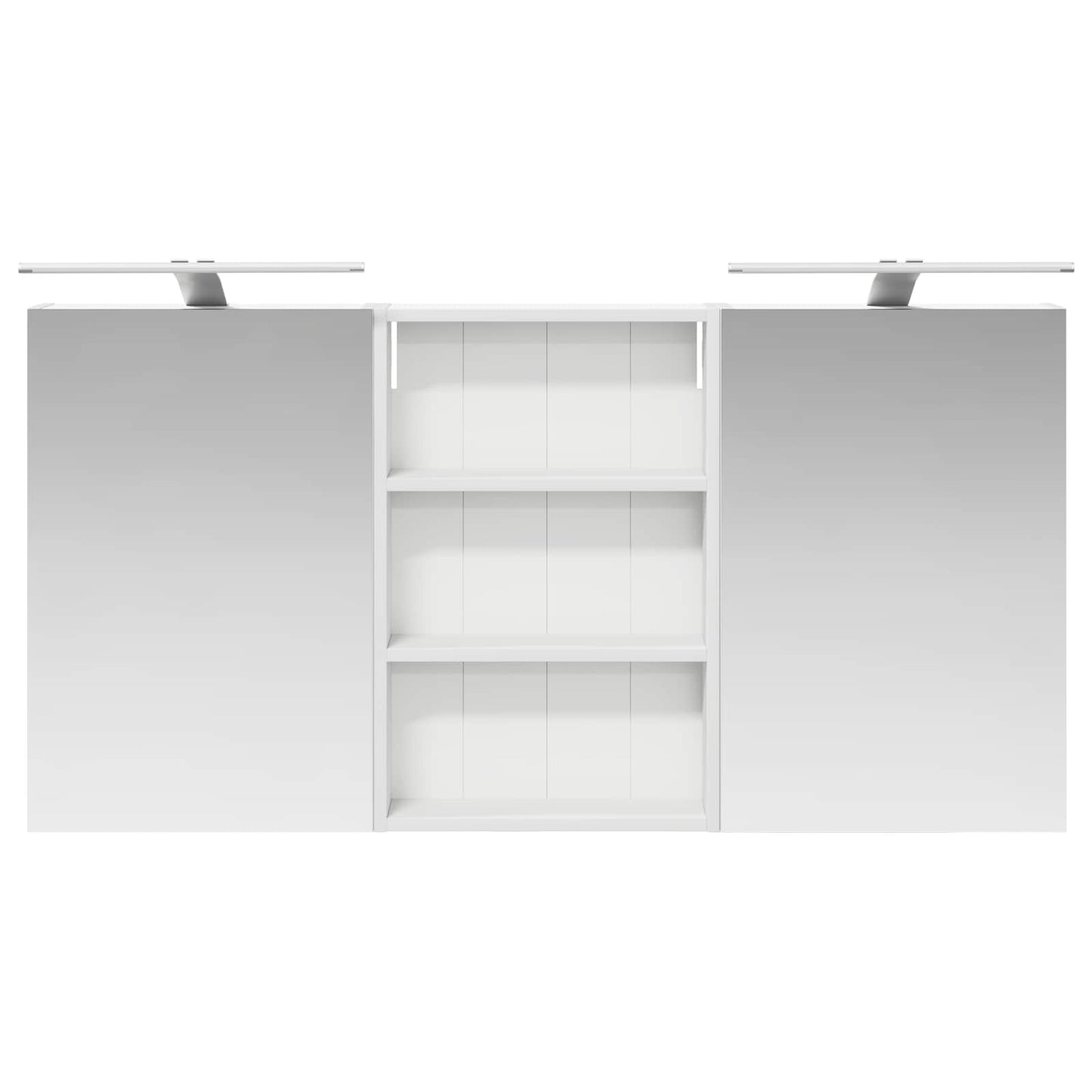 Bathroom Cabinet Set 3 pcs 120 x 10.5 x 60.5 cm Engineered wood