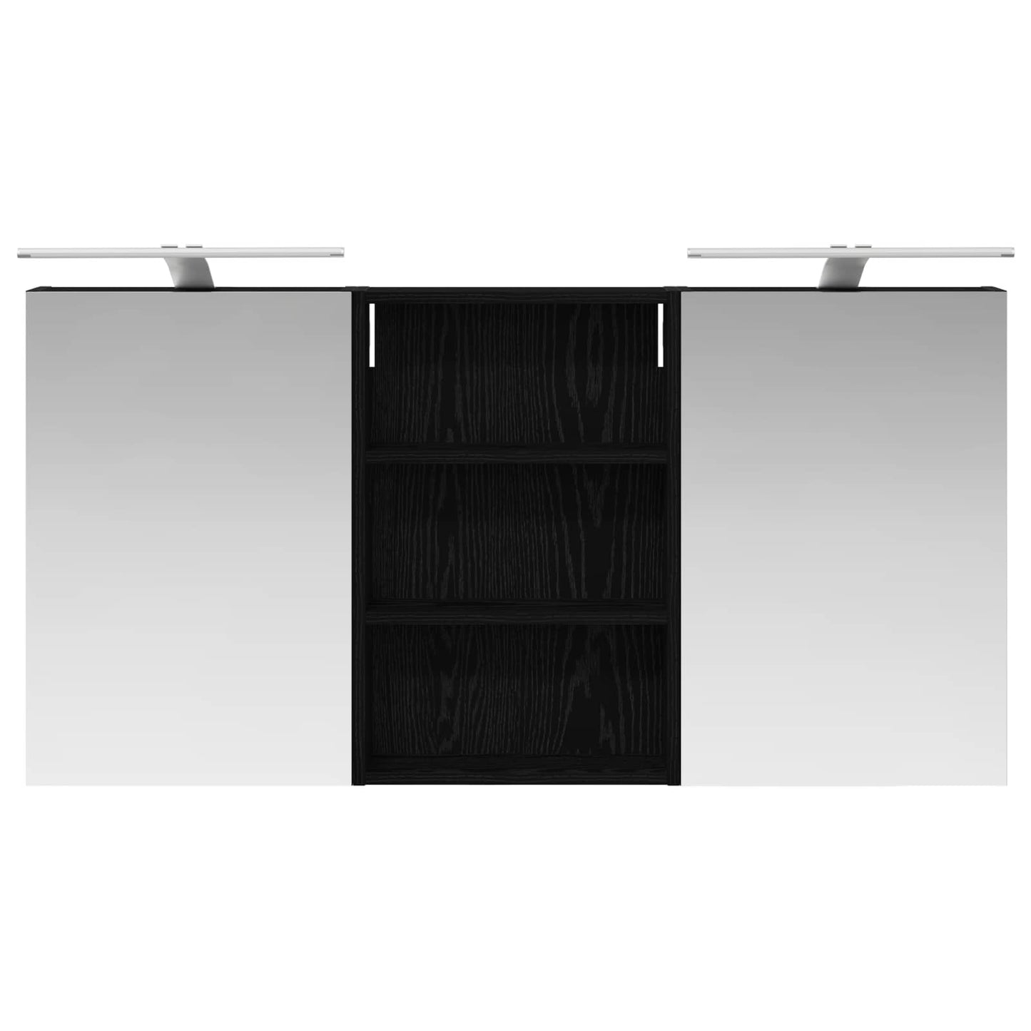 Bathroom Cabinet Set 3 pcs 120 x 10.5 x 60.5 cm Engineered wood