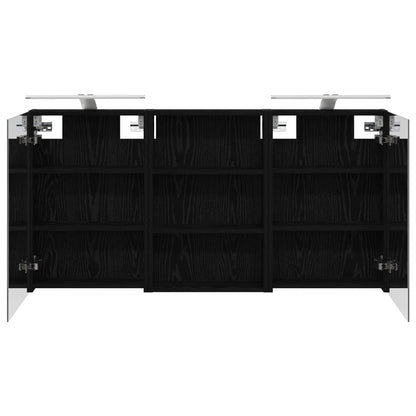 Bathroom Cabinet Set 3 pcs 120 x 10.5 x 60.5 cm Engineered wood