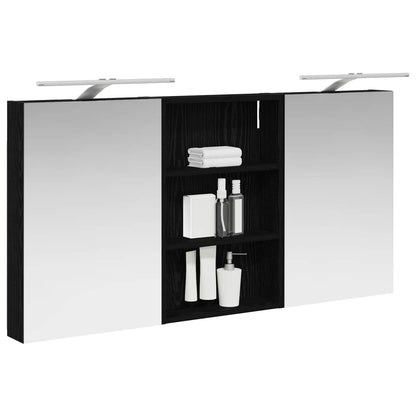 Bathroom Cabinet Set 3 pcs 120 x 10.5 x 60.5 cm Engineered wood