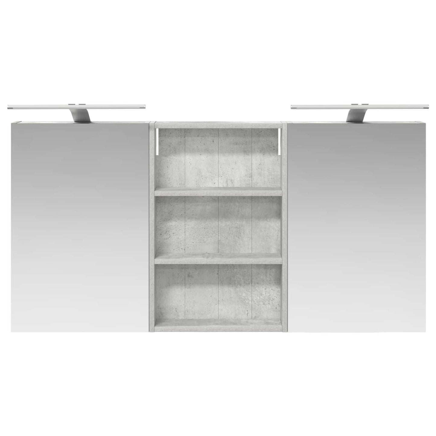 Bathroom Cabinet Set 3 pcs 120 x 10.5 x 60.5 cm Engineered wood