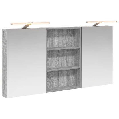 Bathroom Cabinet Set 3 pcs 120 x 10.5 x 60.5 cm Engineered wood