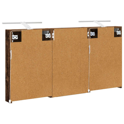 Bathroom Cabinet Set 3 pcs 120 x 10.5 x 60.5 cm Engineered wood