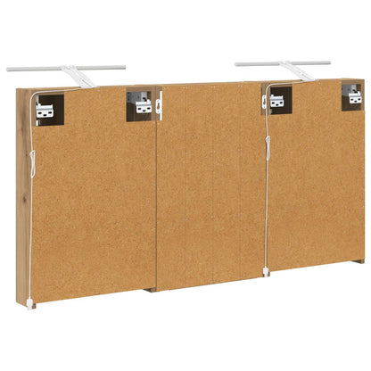 Bathroom Cabinet Set 3 pcs 120 x 10.5 x 60.5 cm Engineered wood