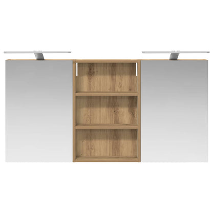 Bathroom Cabinet Set 3 pcs 120 x 10.5 x 60.5 cm Engineered wood