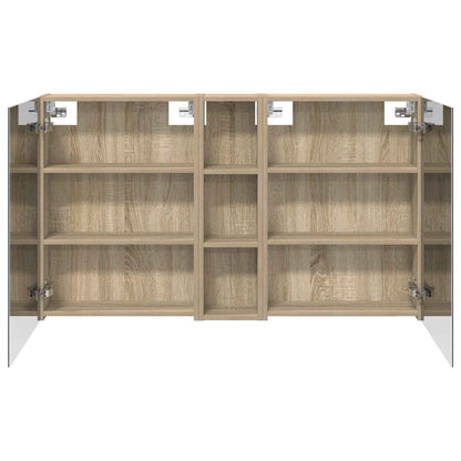 Bathroom Cabinet Set 3 pcs 120 x 14.5 x 70 cm Engineered wood