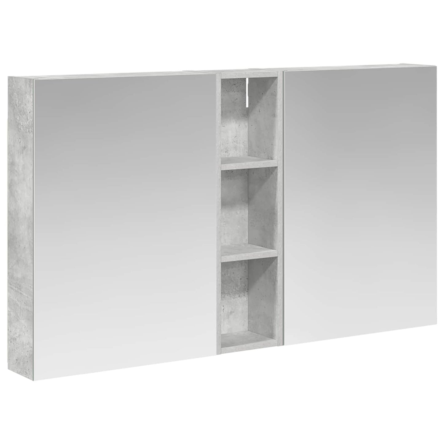 Bathroom Cabinet Set 3 pcs 120 x 14.5 x 70 cm Engineered wood