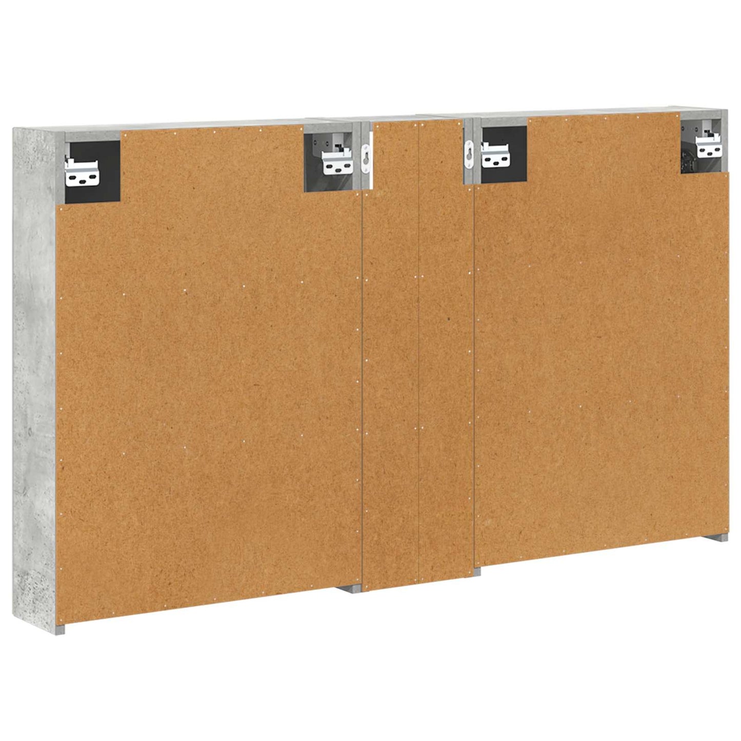 Bathroom Cabinet Set 3 pcs 120 x 14.5 x 70 cm Engineered wood