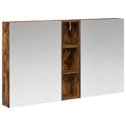 Bathroom Cabinet Set 3 pcs 120 x 14.5 x 70 cm Engineered wood