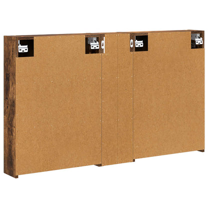 Bathroom Cabinet Set 3 pcs 120 x 14.5 x 70 cm Engineered wood