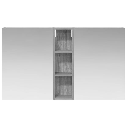 Bathroom Cabinet Set 3 pcs 120 x 14.5 x 70 cm Engineered wood