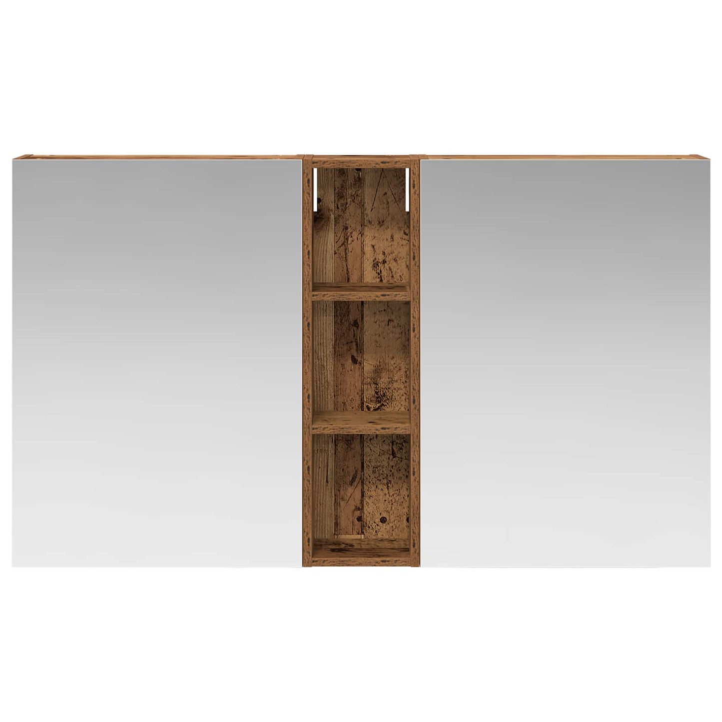 Bathroom Cabinet Set 3 pcs 120 x 14.5 x 70 cm Engineered wood
