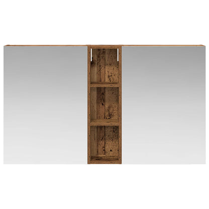 Bathroom Cabinet Set 3 pcs 120 x 14.5 x 70 cm Engineered wood