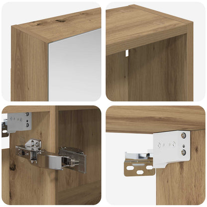 Bathroom Cabinet Set 3 pcs 120 x 14.5 x 70 cm Engineered wood