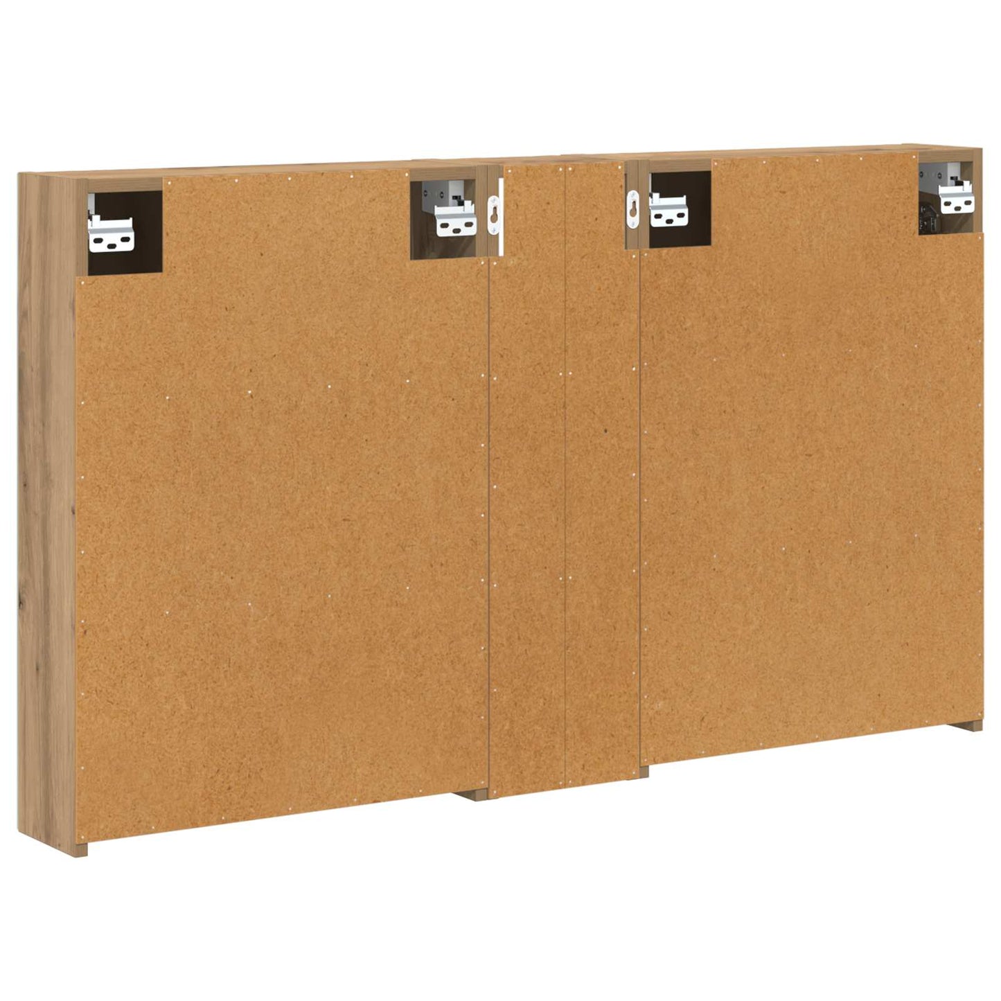 Bathroom Cabinet Set 3 pcs 120 x 14.5 x 70 cm Engineered wood