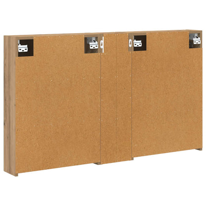 Bathroom Cabinet Set 3 pcs 120 x 14.5 x 70 cm Engineered wood