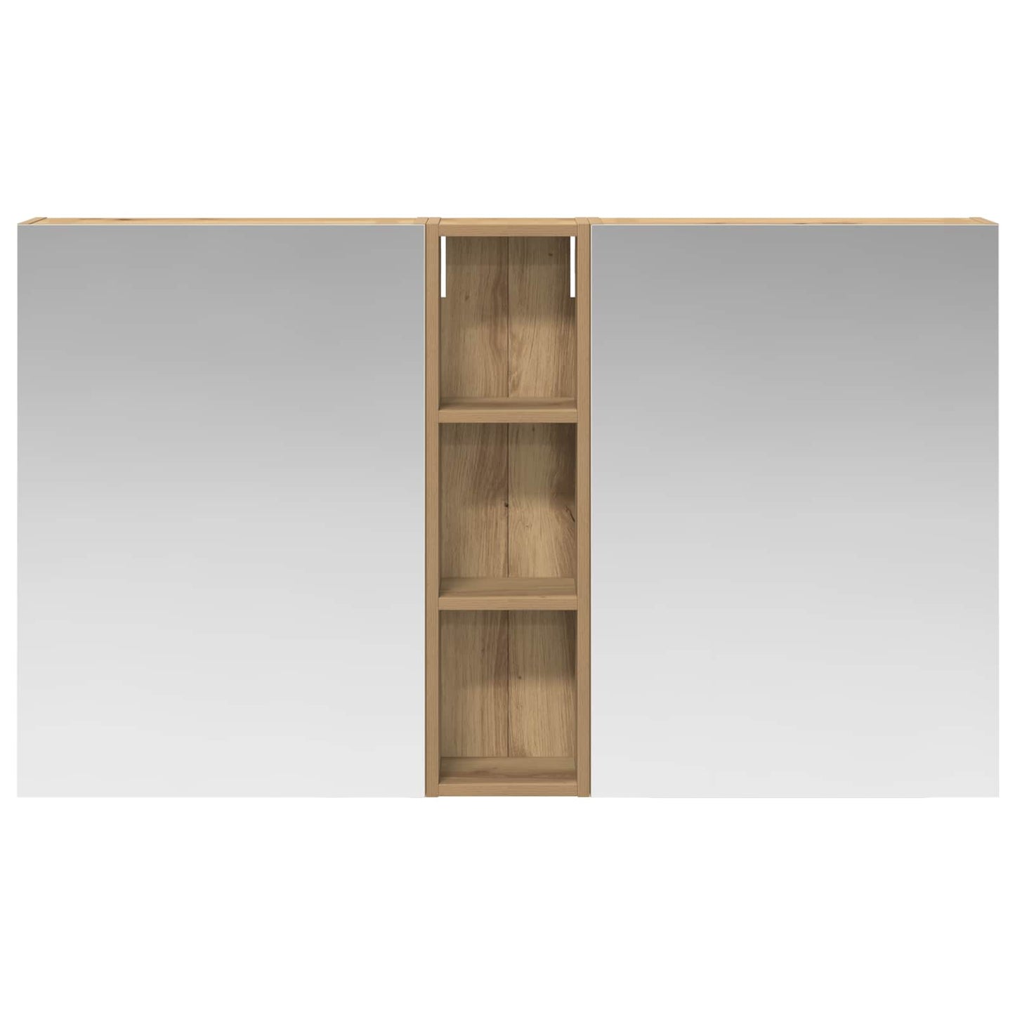 Bathroom Cabinet Set 3 pcs 120 x 14.5 x 70 cm Engineered wood