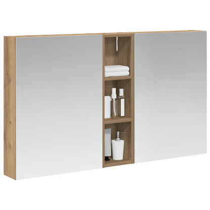 Bathroom Cabinet Set 3 pcs 120 x 14.5 x 70 cm Engineered wood