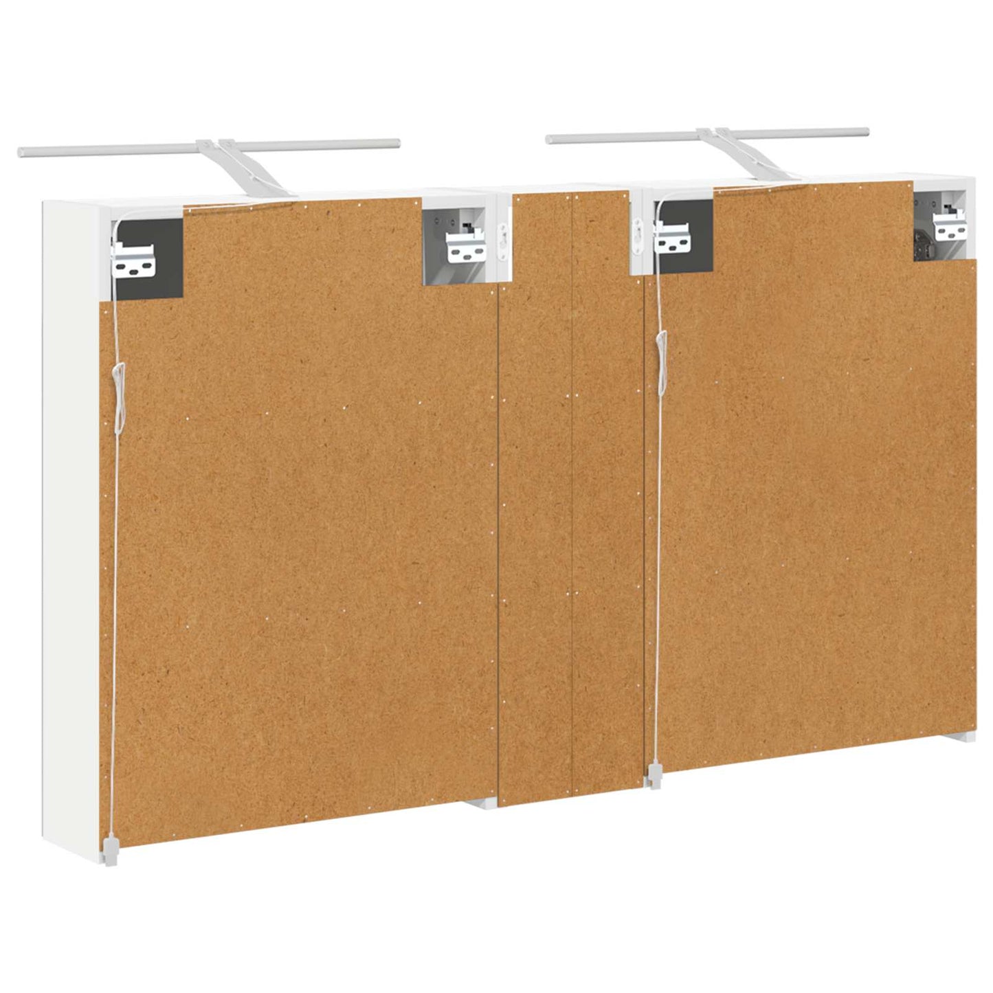 Bathroom Cabinet Set 3 pcs 120 x 14.5 x 70 cm Engineered wood