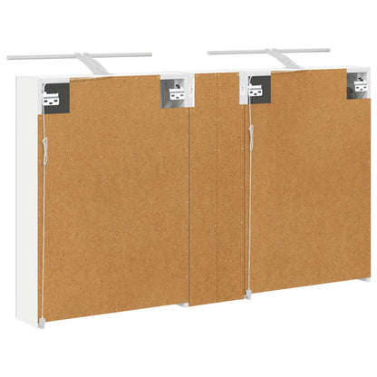Bathroom Cabinet Set 3 pcs 120 x 14.5 x 70 cm Engineered wood