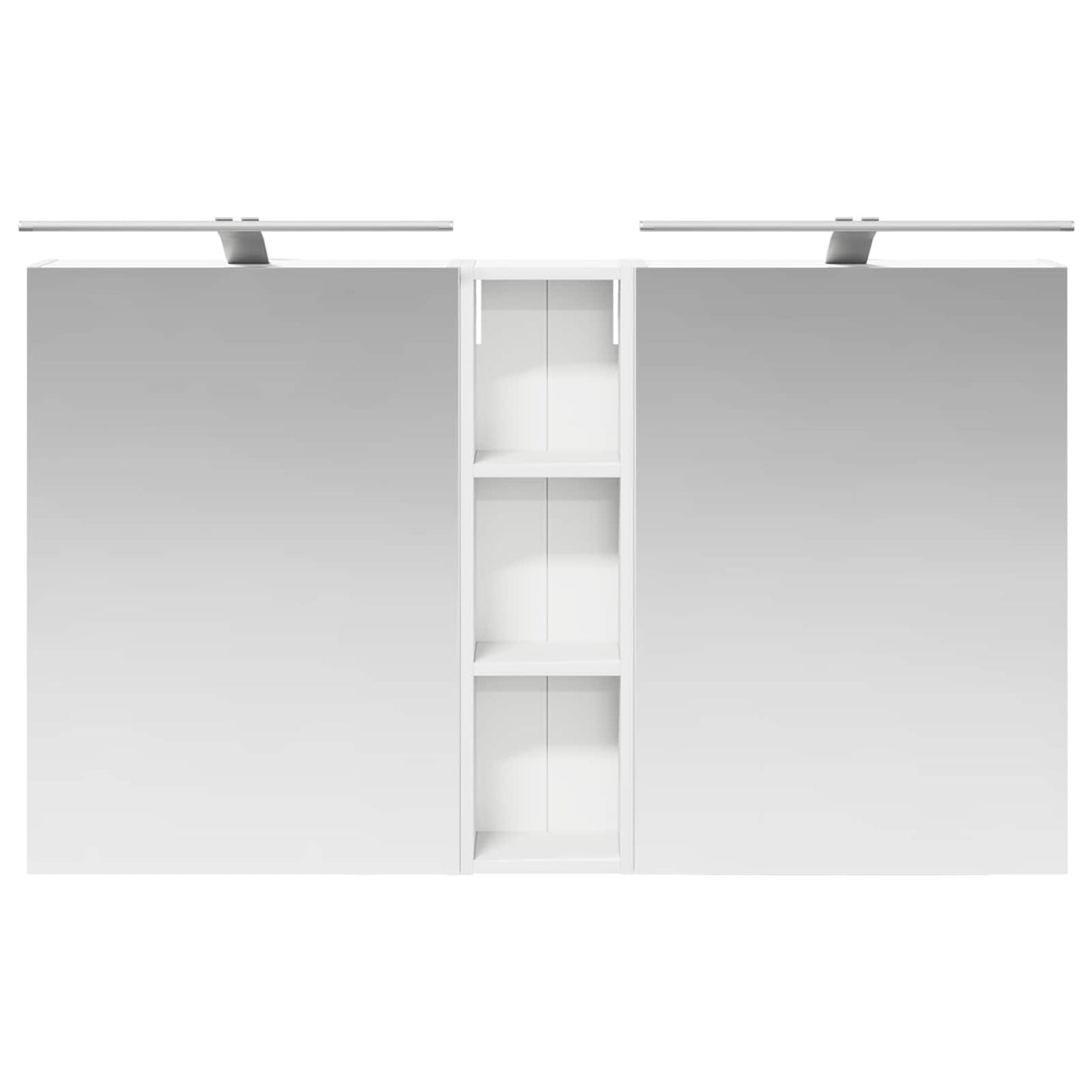 Bathroom Cabinet Set 3 pcs 120 x 14.5 x 70 cm Engineered wood