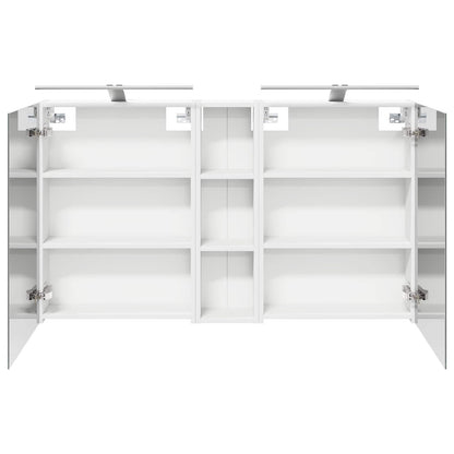 Bathroom Cabinet Set 3 pcs 120 x 14.5 x 70 cm Engineered wood