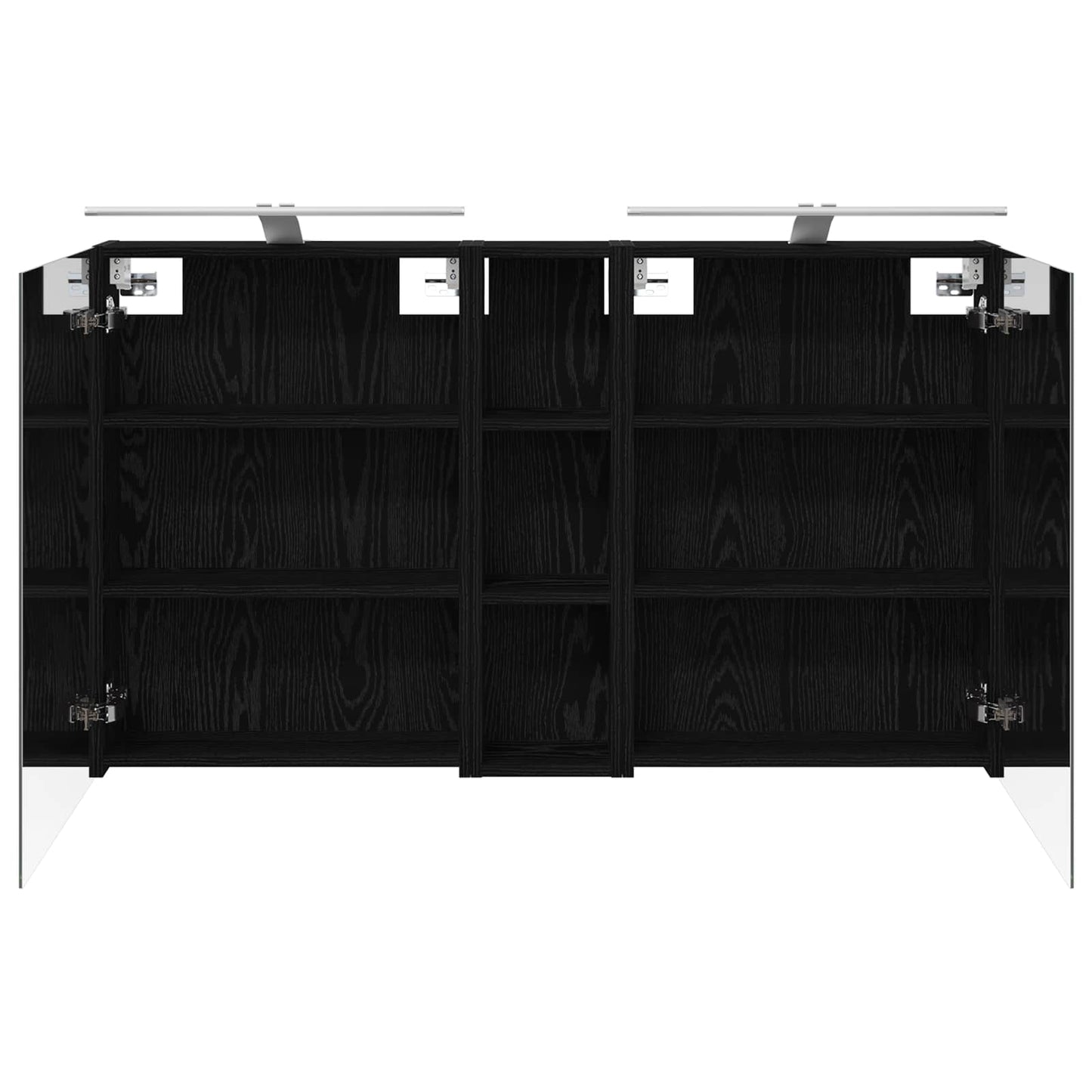 Bathroom Cabinet Set 3 pcs 120 x 14.5 x 70 cm Engineered wood