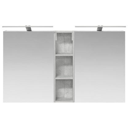 Bathroom Cabinet Set 3 pcs 120 x 14.5 x 70 cm Engineered wood