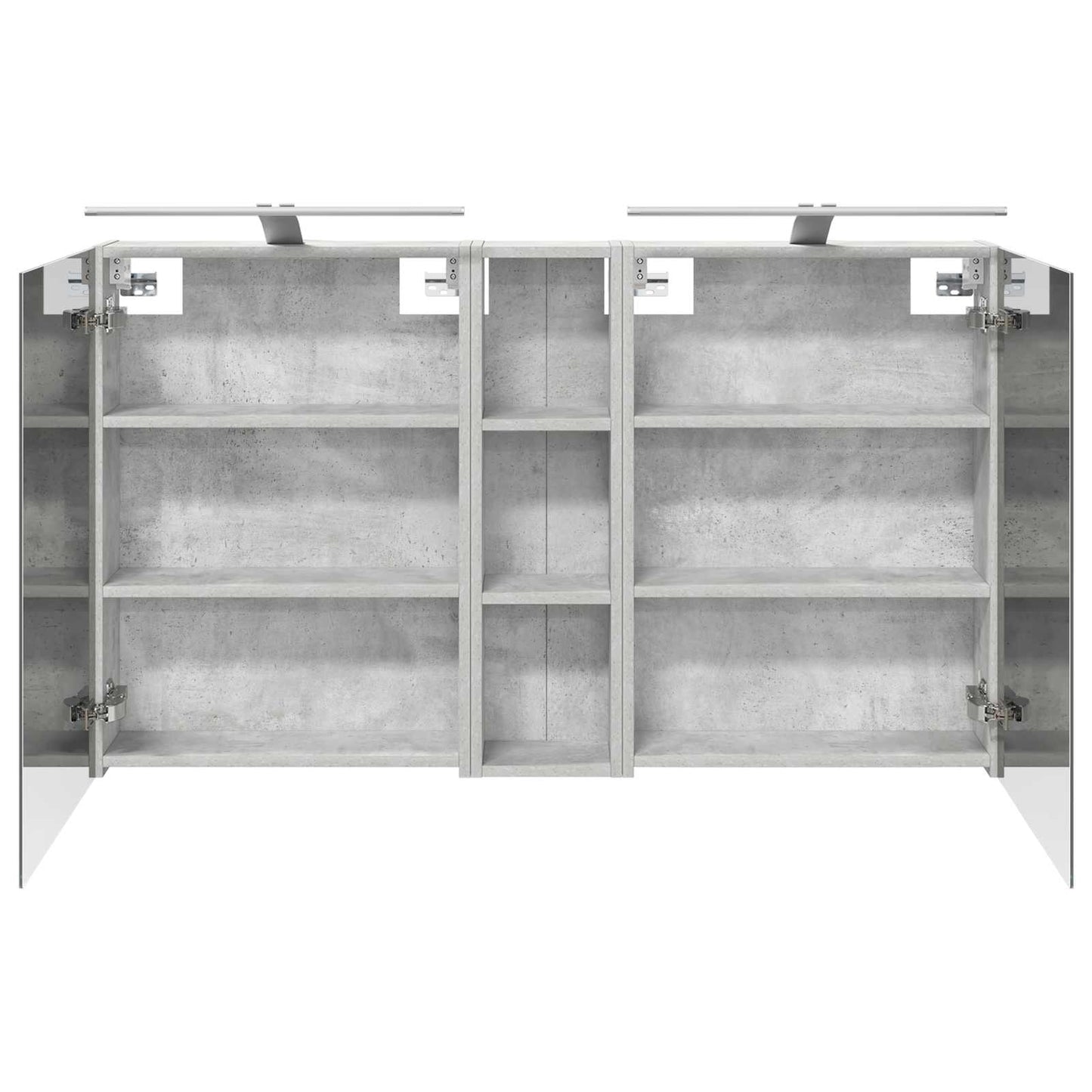 Bathroom Cabinet Set 3 pcs 120 x 14.5 x 70 cm Engineered wood