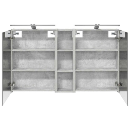 Bathroom Cabinet Set 3 pcs 120 x 14.5 x 70 cm Engineered wood