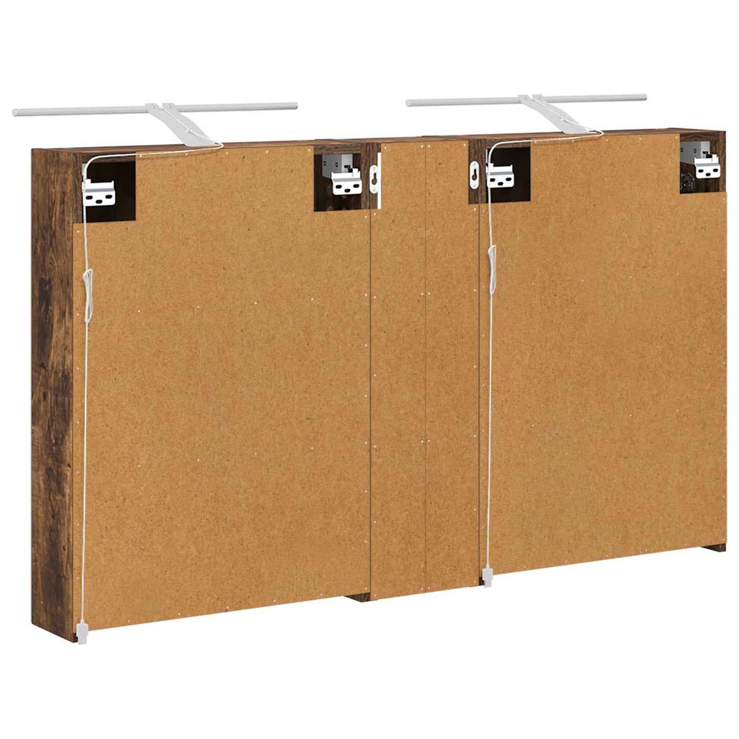 Bathroom Cabinet Set 3 pcs 120 x 14.5 x 70 cm Engineered wood