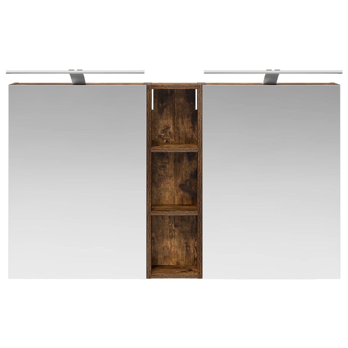 Bathroom Cabinet Set 3 pcs 120 x 14.5 x 70 cm Engineered wood