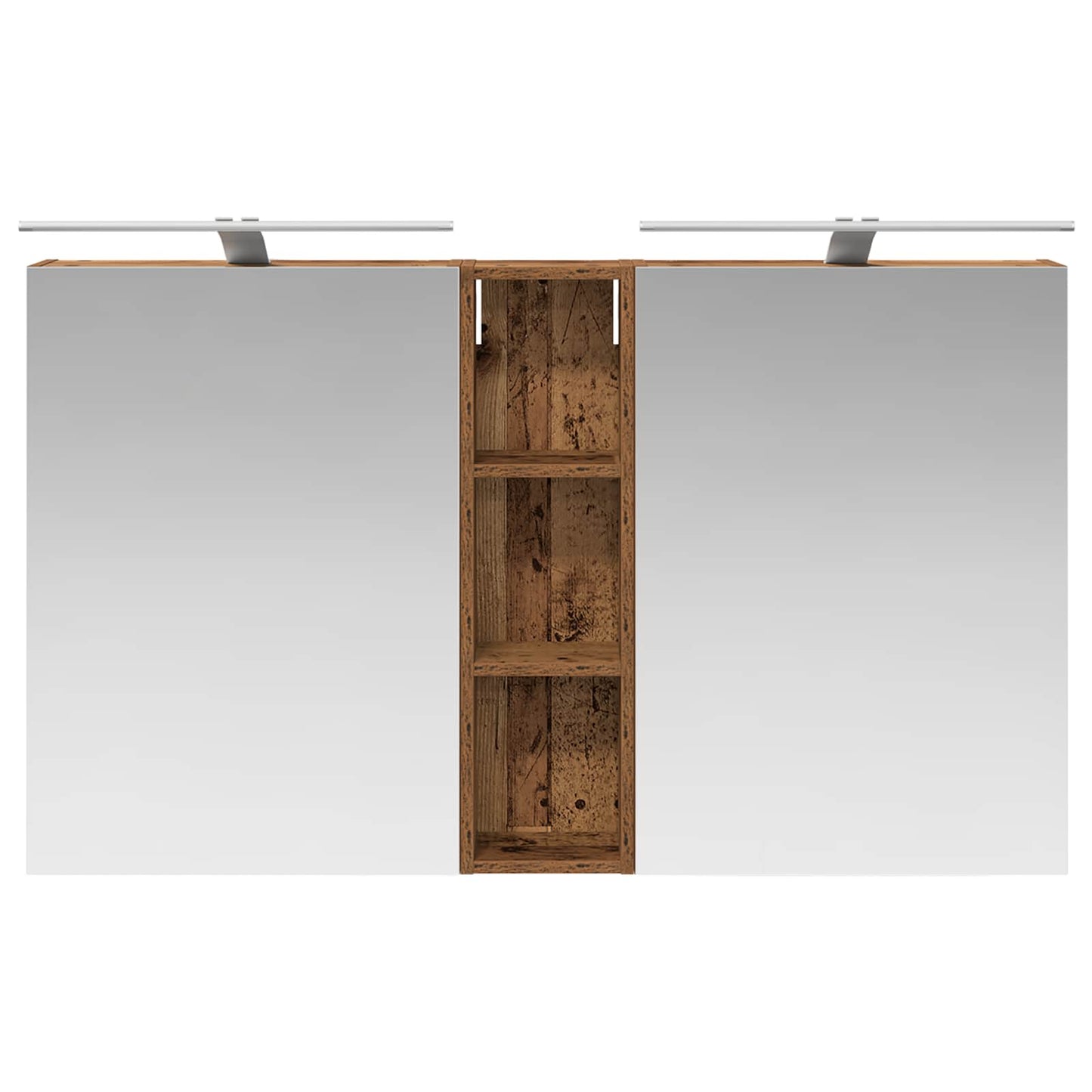 Bathroom Cabinet Set 3 pcs 120 x 14.5 x 70 cm Engineered wood