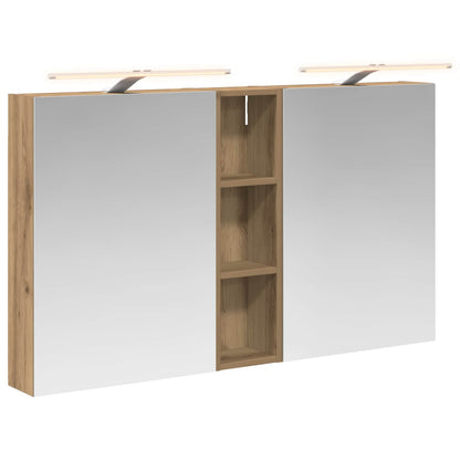 Bathroom Cabinet Set 3 pcs 120 x 14.5 x 70 cm Engineered wood